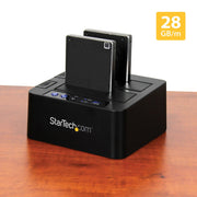 StarTech.com USB 3.1 (10 Gbps) fristående dupliceringsdockningsstation för 2,5"