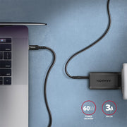 Axagon Data and charging USB 2.0 cable 1.5 m long. PD 60W