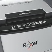 Rexel Optimum AutoFeed+ 100X Automatisk Dokumentförstörare Korsskärning