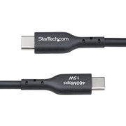 StarTech.com 3 m USB-A till USB-C-laddningskabel