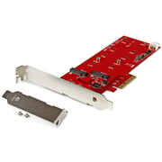 StarTech.com 2x M.2 SATA SSD-kontrollerkort