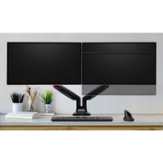 Kensington SmartFit One-Touch höjdjusterbar dubbel monitorarm