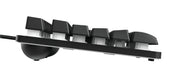 Trust GXT 794 tangentbord Mus inkluderad Spela USB QWERTZ tyska Svart