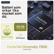 Motorola moto g86 power 5G - 256 GB - Grön