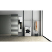 Whirlpool FFWDD 1076258 SV EE kombinerad tvättmaskin och Tumlare Fristående
