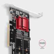Axagon PCEM2-ND nätverkskort/adapters Intern M.2