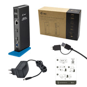i-tec U3DUALHDMIDOCK dockningsstationer för bärbara datorer Kabel USB 3.2 Gen 1 (3.1