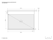 Multibrackets 2636 projektordukar 2,74 m - 274"
