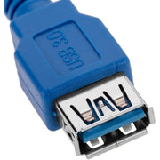 Techly 1.0m USB 3.0 A M/F USB-kablar USB 3.2 Gen 1 (3.1 Gen 1) 1 m USB A 5 Gbit/s Blå