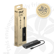 CLUB3D CSV-1597 dockningsstationer för bärbara datorer Dockning USB 3.2 Gen 1 (3.1