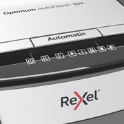 Rexel Optimum AutoFeed+ 50X Automatisk Dokumentförstörare Korsskärning