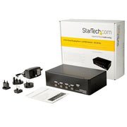 StarTech.com 4-ports Dual DisplayPort KVM-switch