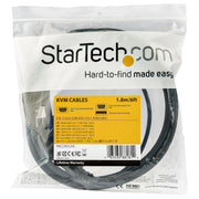 StarTech.com 1,8 m USB KVM-kabel för :s rackmonteringskonsoller