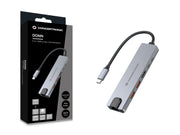 Conceptronic DONN29G dockningsstationer för bärbara datorer Kabel USB 3.2 Gen 2 (3.1
