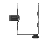Multibrackets 4448 CPU-hållare Monitorställmonterad CPU-hållare Svart