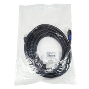 LogiLink CH0064 HDMI-kabel 5 m HDMI Typ A (standard) Svart