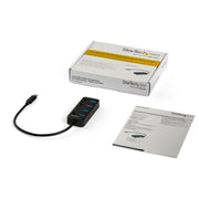 StarTech.com USB-C-hubb med 4 portar