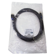 LogiLink CH0063 HDMI-kabel 3 m HDMI Typ A (standard) Svart