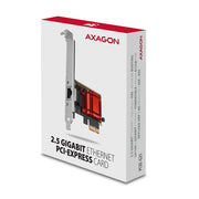 Axagon PCEE-G25 nätverkskort Intern Ethernet 2500 Mbit/s