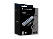 Conceptronic HUBBIES21GP gränssnittshubbar USB 3.2 Gen 1 (3.1 Gen 1) Type-A 5000