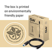 CLUB3D USB 3.1 Gen2 Type-C to Type-B Cable Male/Male