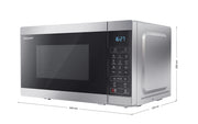 Sharp YC-MG02E-S mikrovågsugn Svart