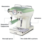 Ariete 1389/14 Manuell Espressomaskin 0,9 l