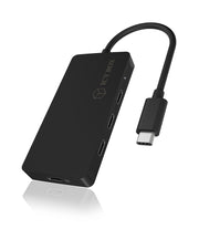 ICY BOX IB-HUB1429-CPD USB 3.2 Gen 2 (3.1 Gen 2) Type-C 10000 Mbit/s Svart