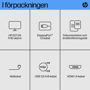 HP E27 G5 FHD-skärm