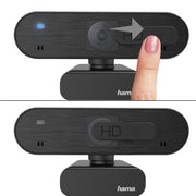 Hama C-600 Pro webbkameror 2 MP 1920 x 1080 pixlar USB 2.0 Svart