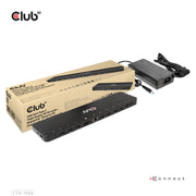 CLUB3D CSV-1566 dockningsstationer för bärbara datorer Dockning USB 3.2 Gen 1 (3.1