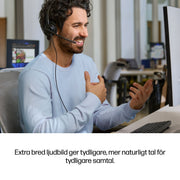 HP Poly Mission 425 trådat USB-stereoheadset (bulk)