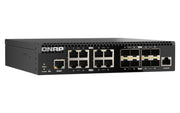 QNAP QSW-M3216R-8S8T nätverksswitchar hanterad L2/L3 10G Ethernet (100/1000/10000)