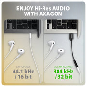 Axagon ADA-HA ljudkort 2.0 kanaler USB