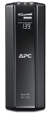 APC Back-UPS Pro strömskydd (UPS) Linjeinteraktiv 1,5 kVA 865 W 10 AC-utgångar