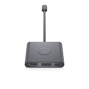 Dell-adaptern USB-C till HDMI/DP med strömgenomströmning