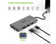 Acer HP.DSCAB.002 dockningsstationer för bärbara datorer USB 3.2 Gen 1 (3.1 Gen 1)