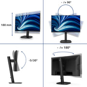 Philips 3000 series 24B2N3200D/00 - 24.1" - FHD