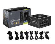 MSI MAG A750GLS PCIE5 strömförsörjningsenheter 750 W 24-pin ATX Svart