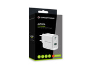 Conceptronic ALTHEA20W45 mobilladdare Universal Vit AC Snabb laddning inomhus