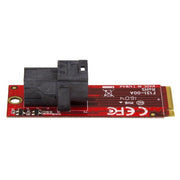 StarTech.com U.2 (SFF-8643) till M.2 PCI Express 3.0 x4 värdadapterkort för 2,5" U.2
