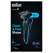 Braun Series 5 52-B7000cc Folierakapparat Trimmer Svart