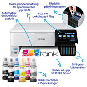 Epson EcoTank ET-8500 - Bläckstråleskrivare - Duplex