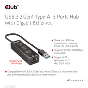 CLUB3D USB 3.2 Gen1 Type-A