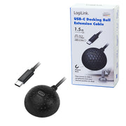 LogiLink CU0099 USB-kablar USB 3.2 Gen 1 (3.1 Gen 1) 1,5 m USB C 15 W Svart