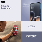 Motorola edge 70 pro - 256 GB - Mörkblå