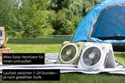 Unold Solarventilator Camping 86517 Grå