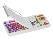 GENESIS Thor 230 TKL tangentbord Spela USB QWERTY Engelska (USA) Vit