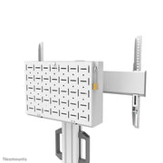 Neomounts FL50S-825WH1 multimediavagnar & ställ Vit Fast golvställ