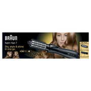Braun Satin Hair 7 AS720 Varmluftsborste Varm Svart 700 W 2 m